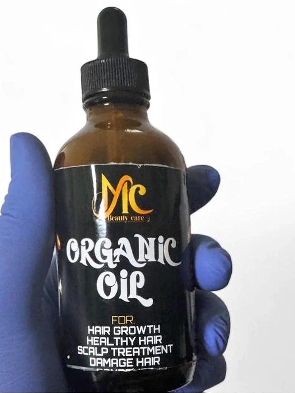 MC BeautyCare Organic Oil Hair Growth Scalp Treatment 4 oz NWT